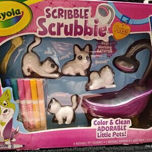 Crayola 12pc Scribble Scrubbie Pets Tub Set